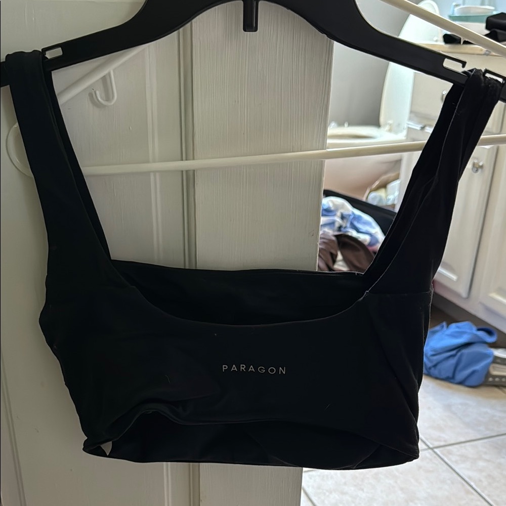 Paragon Black Crop Top